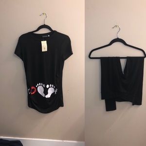 Maternity Pair FancyQube Women’s Clothings